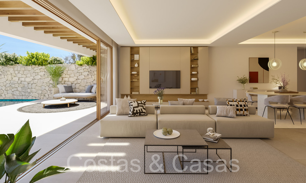 Nieuwe, geavanceerd luxe appartementen te koop met panoramisch zeezicht in Mijas, Costa del Sol 65550