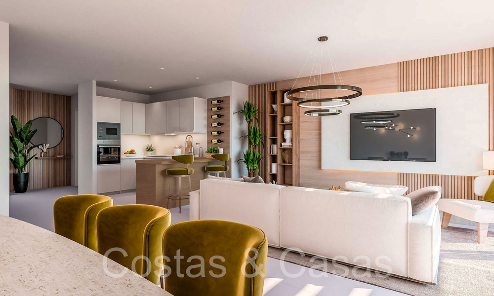 Exclusief project met panoramisch zeezicht te koop in Benalmadena, Costa del Sol 65574