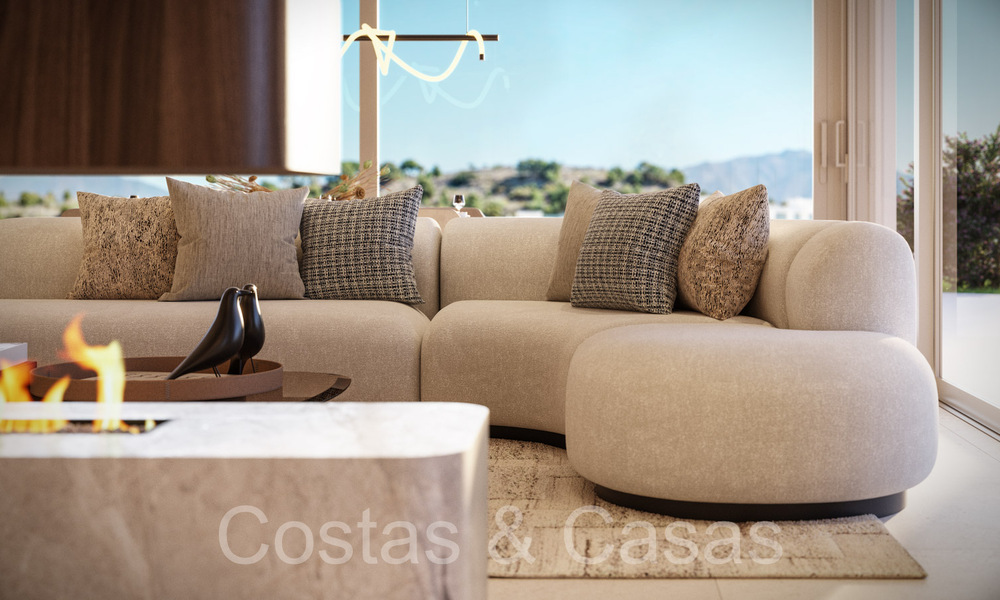 Nieuwe, exclusieve appartementen te koop met adembenemend zeezicht in Benahavis - Marbella 66009