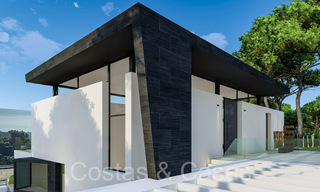 Off-plan architectonische nieuwbouwvilla te koop in de heuvels van Mijas Pueblo, Costa del Sol 65803 