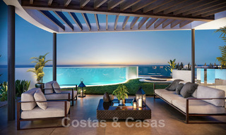 Exclusief innovatief penthouse met panoramisch uitzicht op zee, golf en bergen te koop in Benahavis - Marbella 65989 