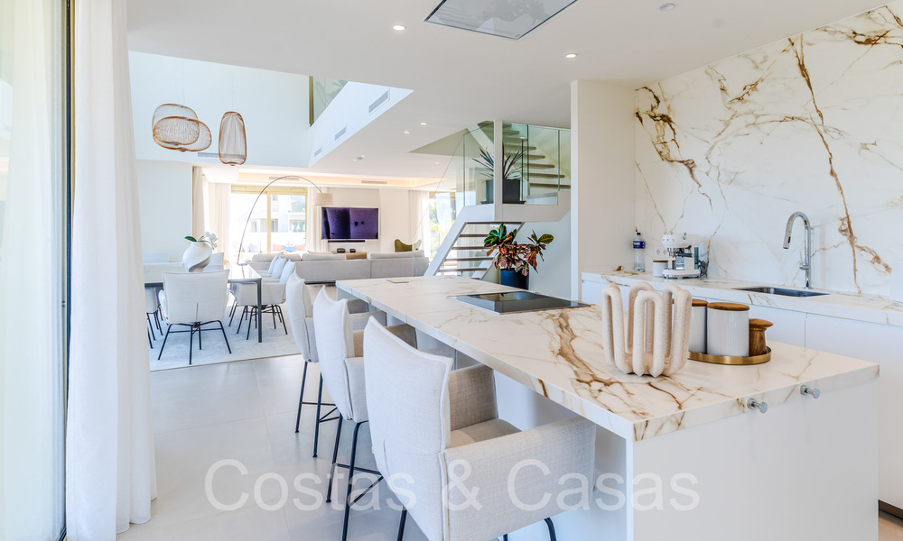 Ultra luxueus penthouse met eigen zwembad te koop in het centrum van Marbella’s Golden Mile 66165