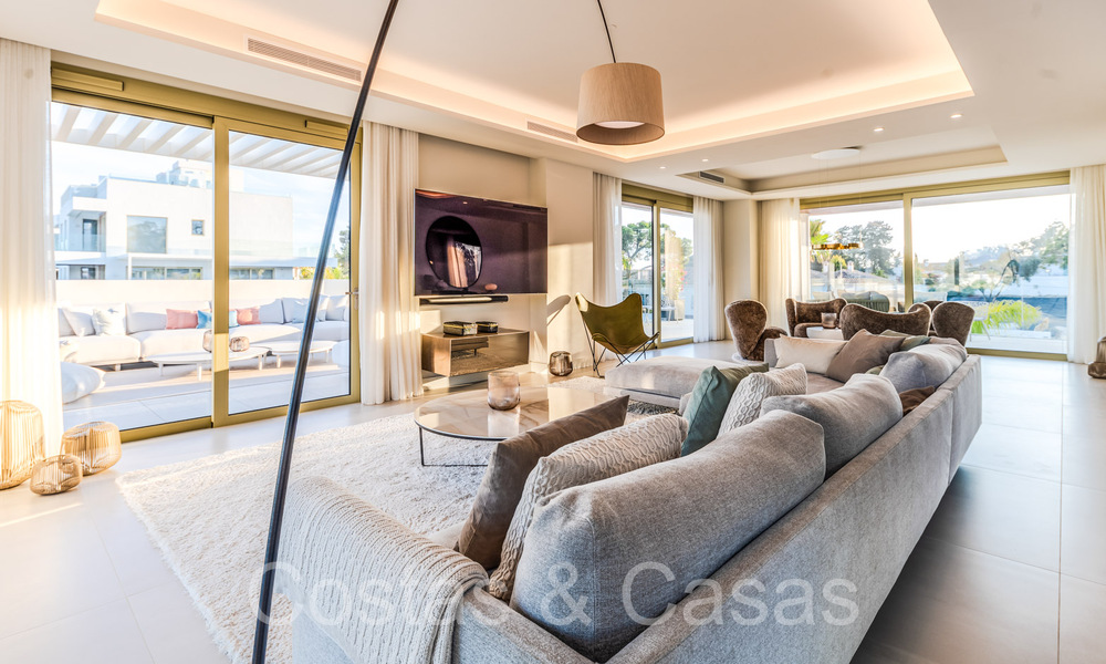 Ultra luxueus penthouse met eigen zwembad te koop in het centrum van Marbella’s Golden Mile 66176