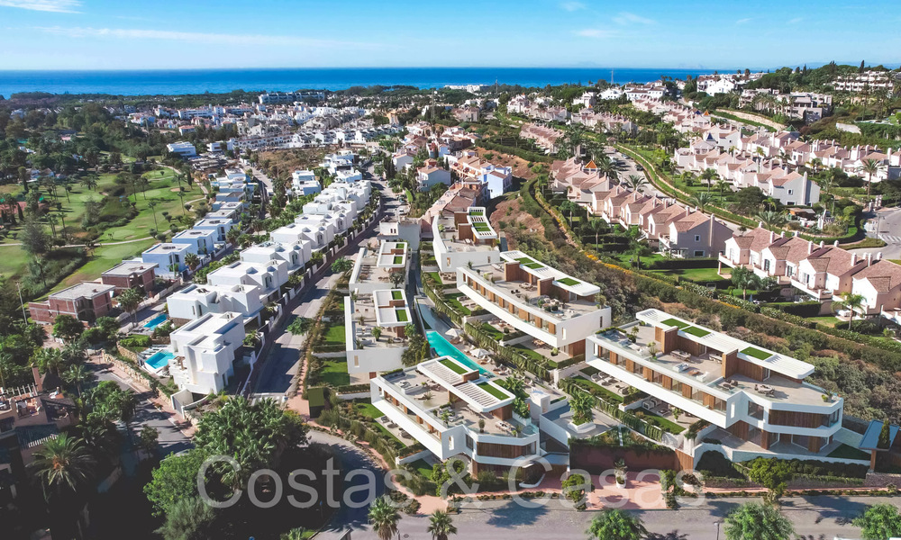 Moderne, nieuwe halfvrijstaande woningen te koop in boutique complex, op de New Golden Mile tussen Marbella en Estepona 66236