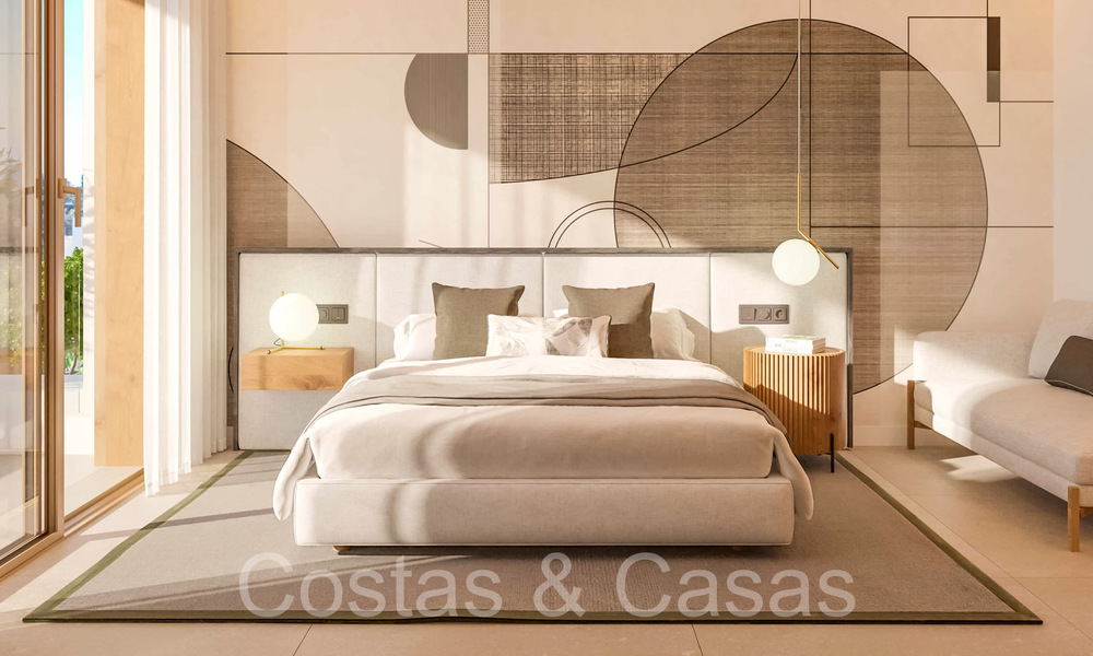 Moderne, nieuwe halfvrijstaande woningen te koop in boutique complex, op de New Golden Mile tussen Marbella en Estepona 66238