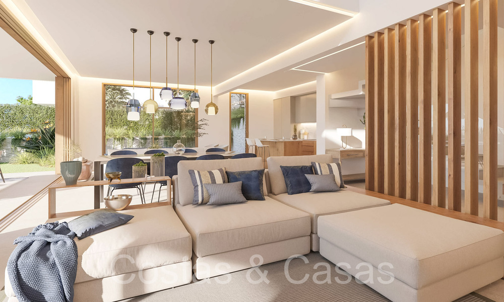 Moderne, nieuwe halfvrijstaande woningen te koop in boutique complex, op de New Golden Mile tussen Marbella en Estepona 66240