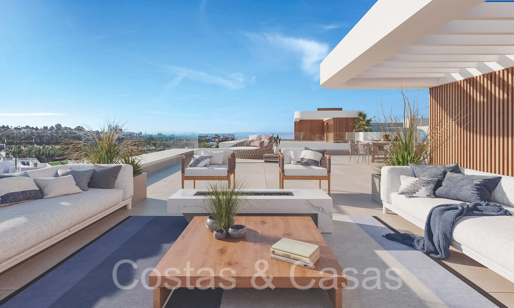 Moderne, nieuwe halfvrijstaande woningen te koop in boutique complex, op de New Golden Mile tussen Marbella en Estepona 66241