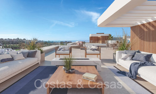 Moderne, nieuwe halfvrijstaande woningen te koop in boutique complex, op de New Golden Mile tussen Marbella en Estepona 66241 