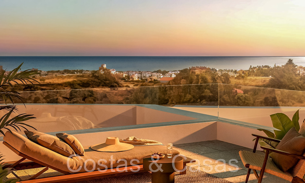 Nieuwe, energiezuinige moderne woningen met zeezicht te koop in Mijas, Costa del Sol 66437