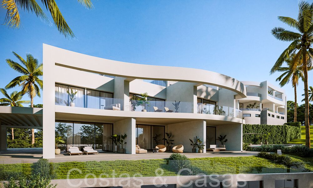 Nieuwe, energiezuinige moderne woningen met zeezicht te koop in Mijas, Costa del Sol 66440