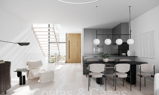 Nieuwe, energiezuinige moderne woningen met zeezicht te koop in Mijas, Costa del Sol 66447 