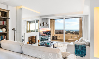 Prachtig dubbel penthouse met zeezicht te koop in een 5-sterren complex in Nueva Andalucia, Marbella 66662 