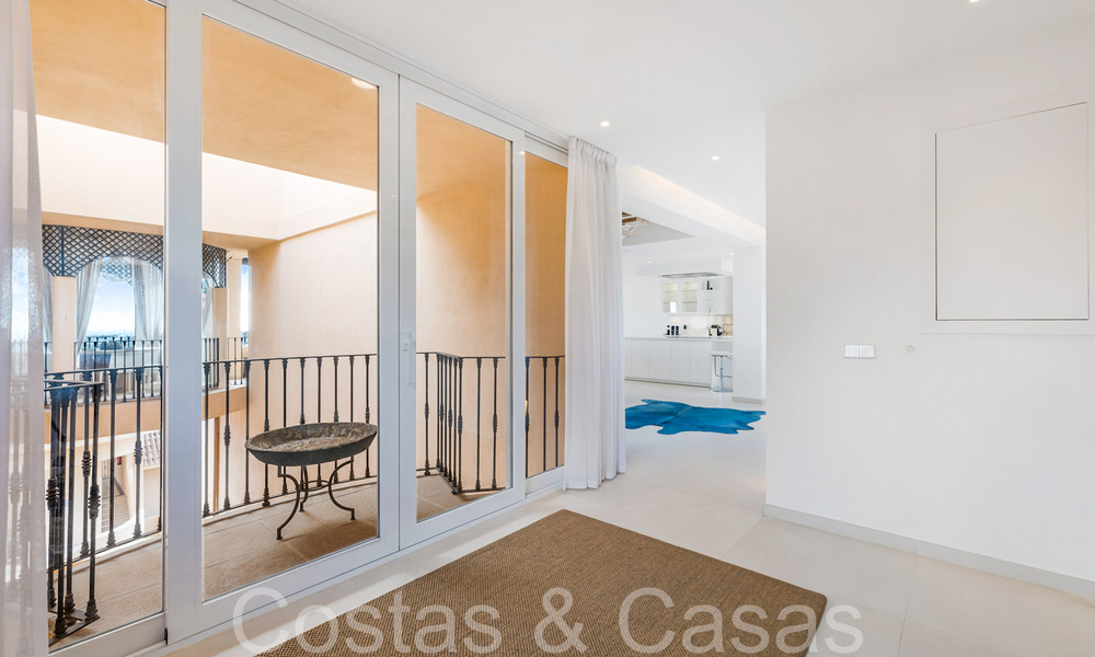 Prachtig dubbel penthouse met zeezicht te koop in een 5-sterren complex in Nueva Andalucia, Marbella 66679