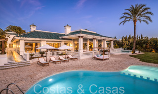 Paleiselijke villa met Moors-Andalusische bouwstijl te koop, omringd door golfbanen in Nueva Andalucia’s golfvallei, Marbella 67087 