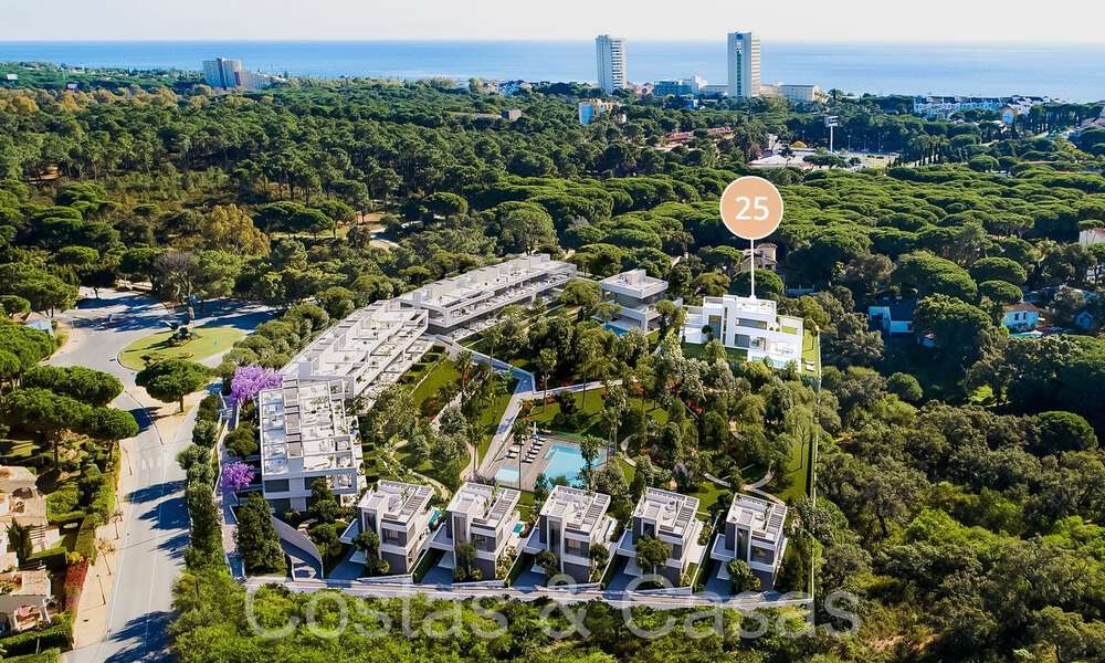 Gloednieuwe villa te koop op loopafstand van het strand van Elviria ten oosten van Marbella centrum 67170