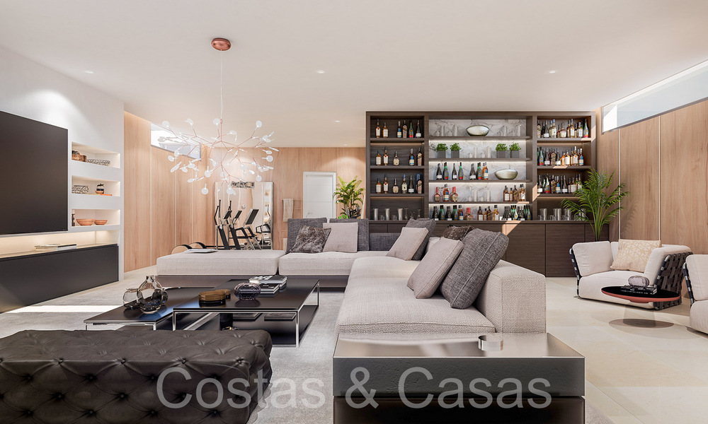 Gloednieuwe villa te koop op loopafstand van het strand van Elviria ten oosten van Marbella centrum 67175