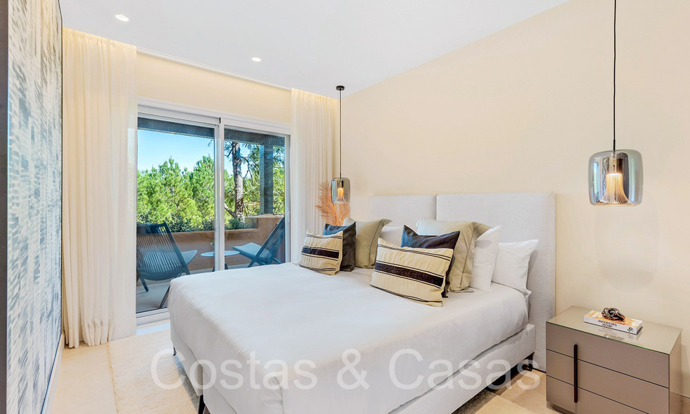 Luxueus gerenoveerd appartement te koop i/e strandcomplex aan zee, met zeezicht, o/d New Golden Mile, Marbella - Estepona 67282