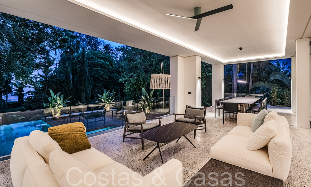 Luxueuze eco-vriendelijke villa te koop in een begeerde urbanisatie op de Golden Mile van Marbella 67814