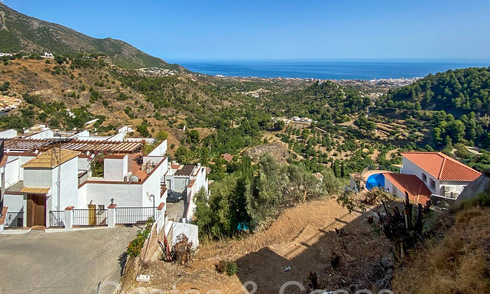 Off-plan villaproject met panoramisch zeezicht te koop in de heuvels van Mijas Pueblo, Costa del Sol 68455