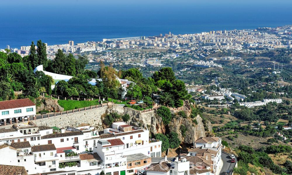 Off-plan villaproject met panoramisch zeezicht te koop in de heuvels van Mijas Pueblo, Costa del Sol 788765