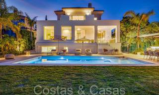 Prachtige gerenoveerde villa in eigentijdse mediterrane stijl te koop, grenzend aan de golfbaan in Benahavis - Marbella 69139 