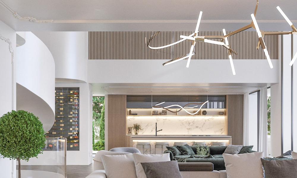 Majestueuze, klassiek-Andalusische luxevilla te koop in het exclusieve Cascada de Camojan in Marbella 69503