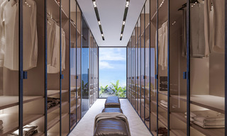 Architectonische nieuwbouwvilla te koop, met panoramisch zeezicht in een gated community in Benahavis - Marbella 69537 