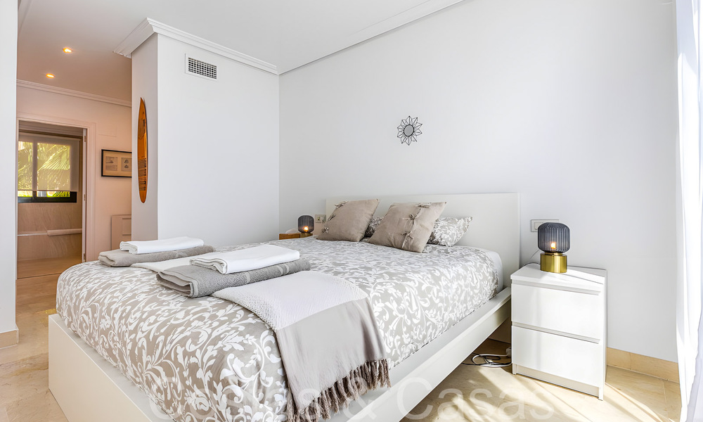 Instapklaar luxe penthouse met magnifiek uitzicht op de golfbaan en de Middellandse Zee te koop in Benahavis - Marbella 69610