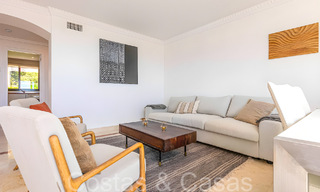 Instapklaar luxe penthouse met magnifiek uitzicht op de golfbaan en de Middellandse Zee te koop in Benahavis - Marbella 69641 