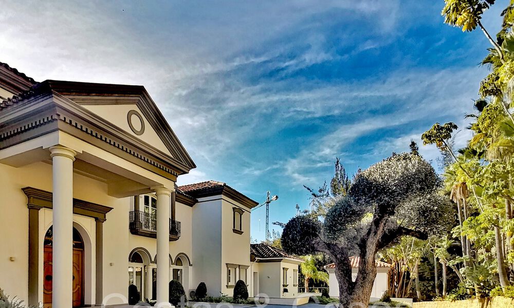 Klassieke Mediterrane villa met adembenemend zeezicht te koop, in het exclusieve La Zagaleta resort in Benahavis - Marbella 69752