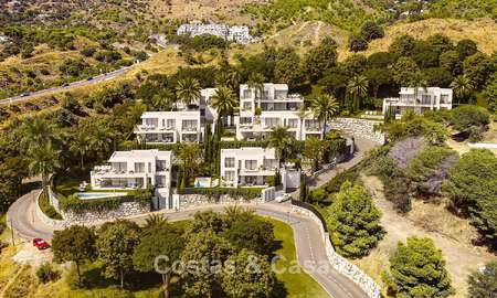 7 geavanceerde nieuwbouwvilla’s met panoramisch zeezicht te koop in de heuvels van Mijas Pueblo, Costa del Sol 787740