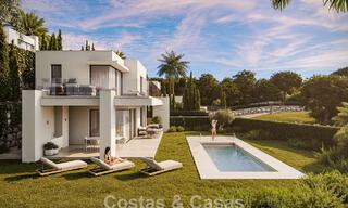 7 geavanceerde nieuwbouwvilla’s met panoramisch zeezicht te koop in de heuvels van Mijas Pueblo, Costa del Sol 787747 