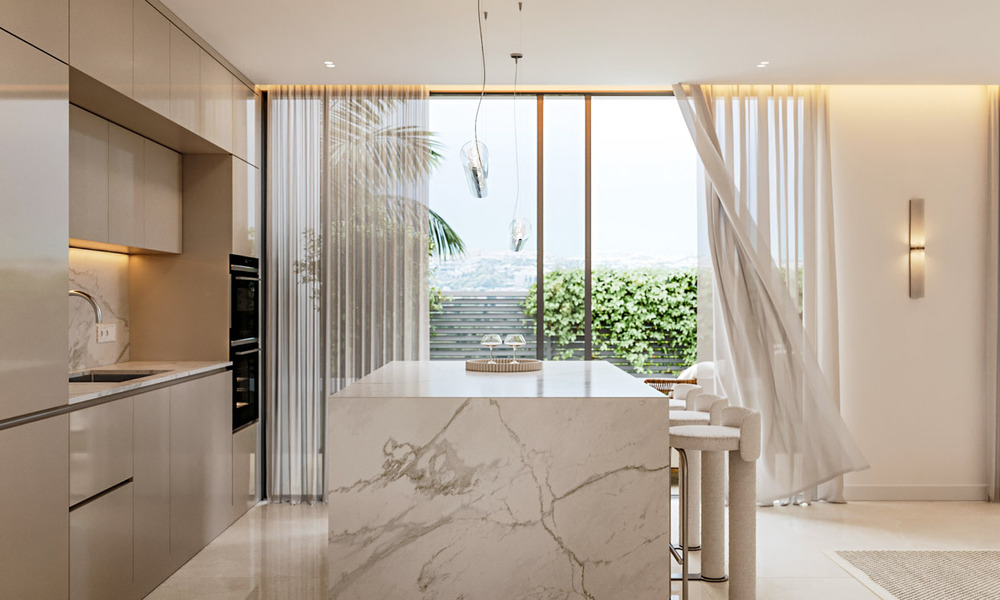 7 geavanceerde nieuwbouwvilla’s met panoramisch zeezicht te koop in de heuvels van Mijas Pueblo, Costa del Sol 787761