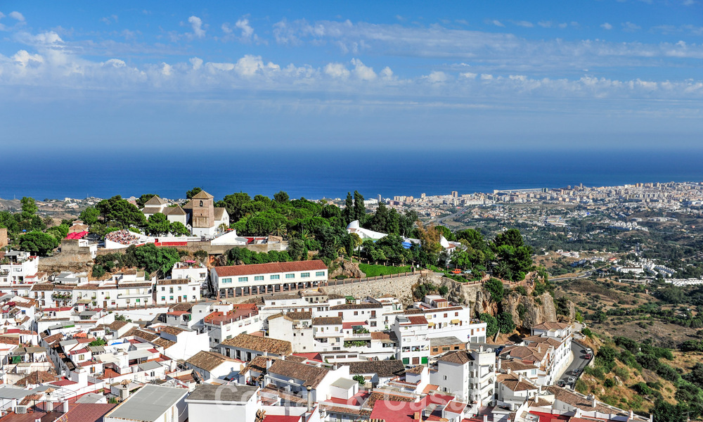 7 geavanceerde nieuwbouwvilla’s met panoramisch zeezicht te koop in de heuvels van Mijas Pueblo, Costa del Sol 788763