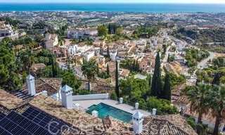 Sublieme Mediterrane luxevilla met panoramisch zeezicht te koop in El Madroñal, Marbella - Benahavis 70379 