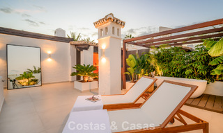 Luxe penthouse te koop in een hoogstaand strandcomplex op wandelafstand van Estepona centrum 774280 