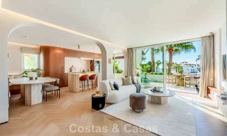Luxe penthouse te koop in een hoogstaand strandcomplex op wandelafstand van Estepona centrum 774303