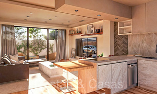Nieuwe ontwikkeling van townhouses te koop grenzend aan de golfbaan in Estepona 70552 
