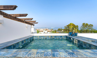 Prachtig penthouse met groot solarium en dompelbad te koop in Nueva Andalucia, Marbella 71244 