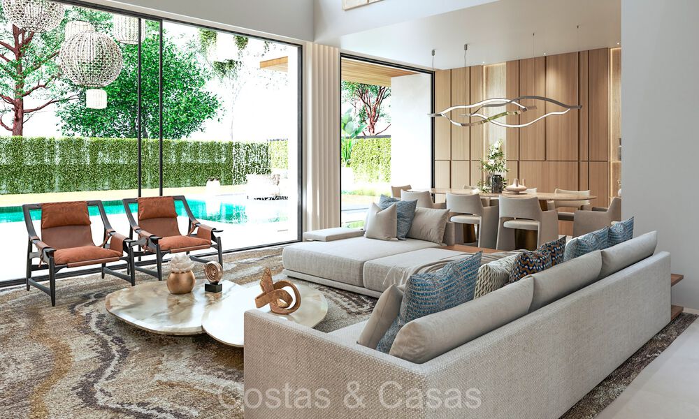 7 nieuwe boutique villa’s te koop, op loopafstand van Puerto Banus en het strand van San Pedro, Marbella 73530