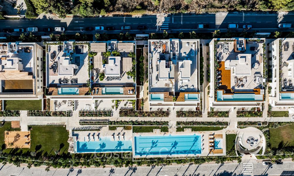 Instapklaar, prestigieus duplex appartement te koop in een chique resort-stijl complex o/d Golden Mile van Marbella 73839