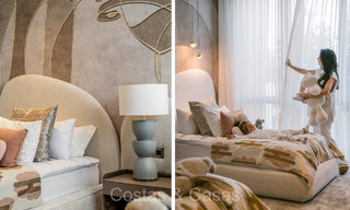 Instapklaar, prestigieus duplex appartement te koop in een chique resort-stijl complex o/d Golden Mile van Marbella 73846 