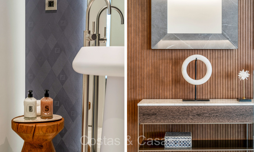 Instapklaar, prestigieus duplex appartement te koop in een chique resort-stijl complex o/d Golden Mile van Marbella 73852