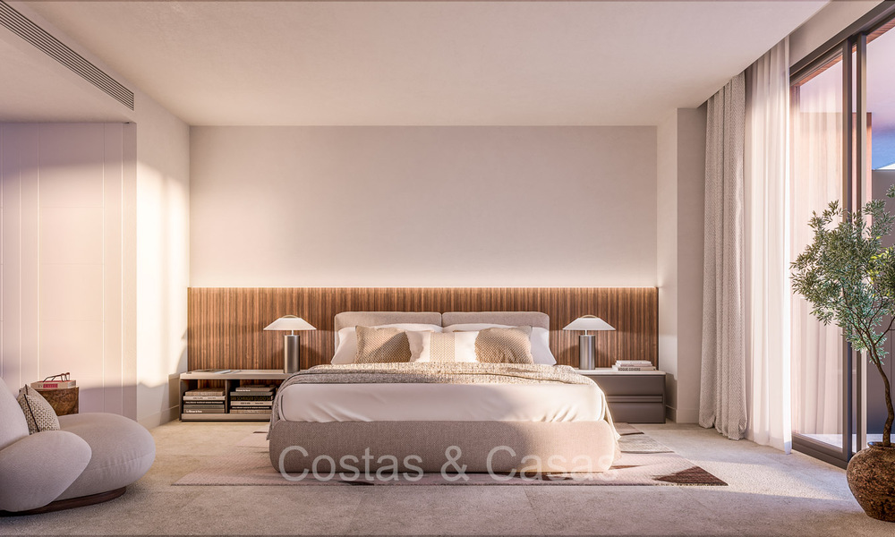 Stijlvolle appartementen met fenomenaal zeezicht te koop in een luxeresort in Fuengirola, Costa del Sol 74359