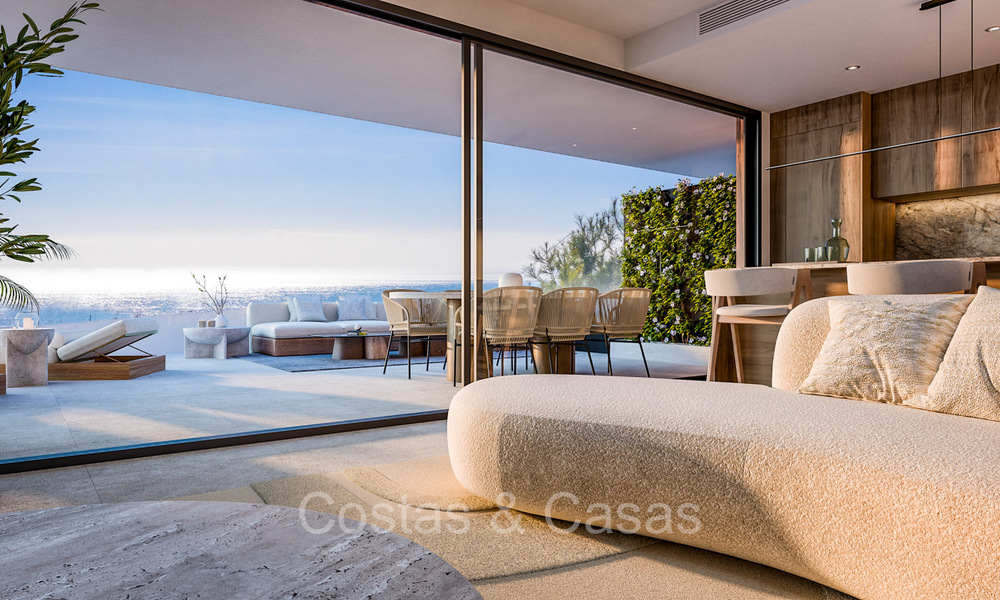 Stijlvolle appartementen met fenomenaal zeezicht te koop in een luxeresort in Fuengirola, Costa del Sol 74360