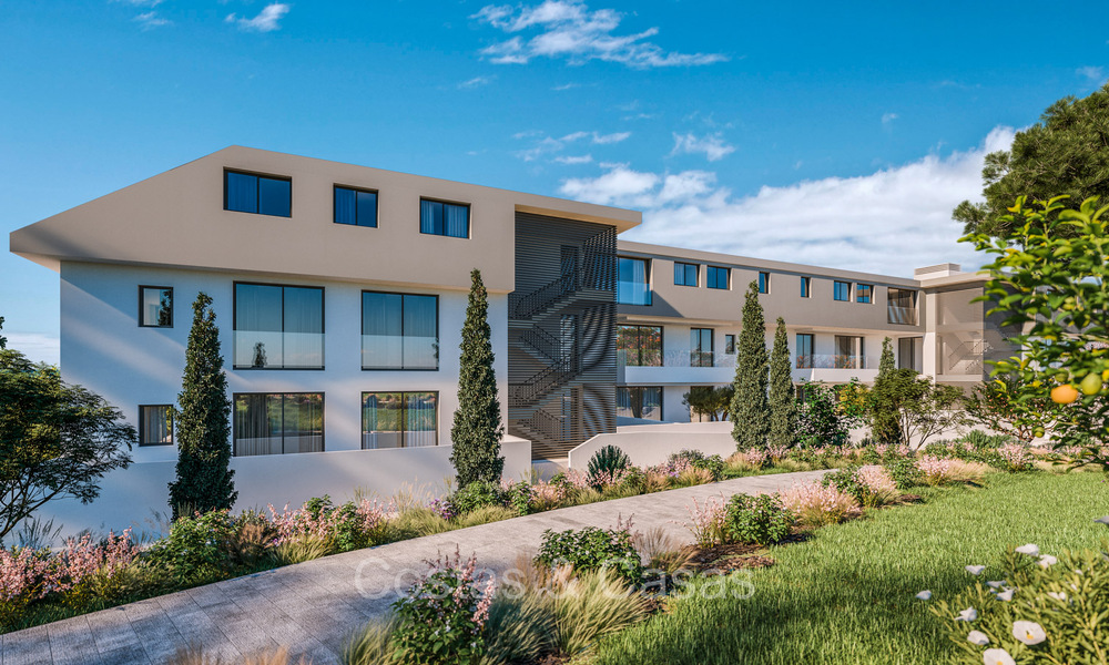 Stijlvolle appartementen met fenomenaal zeezicht te koop in een luxeresort in Fuengirola, Costa del Sol 74363