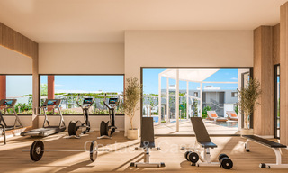 Stijlvolle appartementen met fenomenaal zeezicht te koop in een luxeresort in Fuengirola, Costa del Sol 74365 