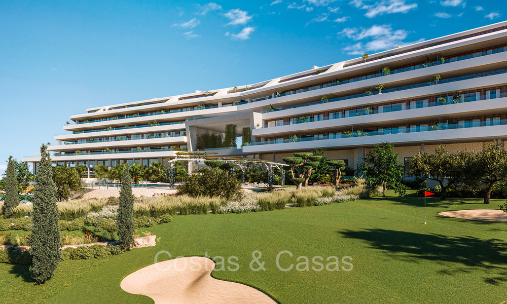 Stijlvolle appartementen met fenomenaal zeezicht te koop in een luxeresort in Fuengirola, Costa del Sol 74366
