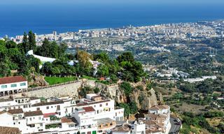 Nieubouw designervilla met fenomenaal zeezicht te koop in de heuvels van Mijas Pueblo, Costa del Sol 788759 