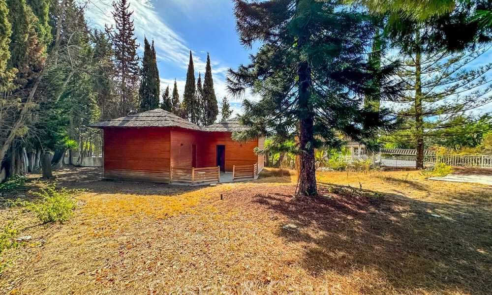 Schitterende bouwkavel te koop in een exclusief gated community met 24/7 beveiliging in Nueva Andalucia, Marbella 74436